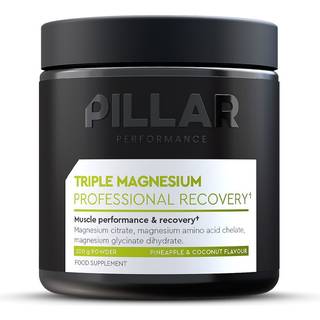 Vitaminer og mineraler Pillar Performance Triple Magnesium Professional Recovery Powder Pineapple Coconut eu-tmpr200ppc Størrelse OS