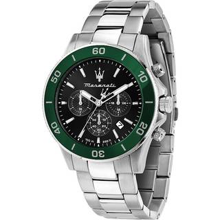Maserati Competizione Quartz Black Dial Steel Bracelet Men’s Watch R8873600008