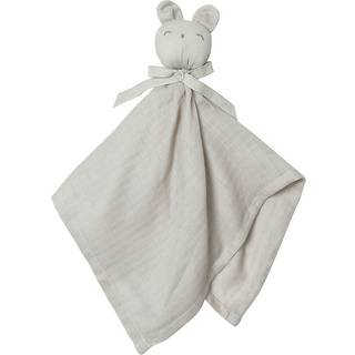 Nusseklud med kanin - GOTS certificeret økologisk bomuld - 50x50 cm - Desert green - Müsli By Green Cotton Soother