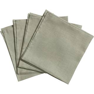 Scandi Living Clean servietter 45 x 45 cm 4-pak dusty green