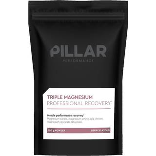 PillarPerformance Triple Magnesium Recovery Pulver 200g - Bærsmag, Unisex