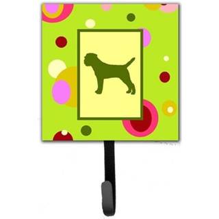 """" Caroline's Treasures CK1015SH4 Border Terrier Leash Holder eller Key Hook Small Multicolor """"