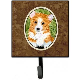 """" Caroline's Treasures SS8710SH4 Corgi Leash Holder eller Key Hook Small Multicolor """"