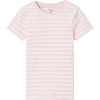 Name It Parfait Pink Stribet Top