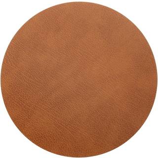 Lind Dna Circle M Dækkeserviet Ø30cm Bull - Dækkeservietter & Coasters Læder Nature - 981704