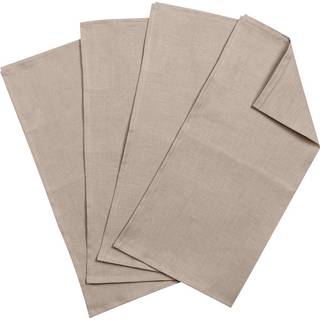Scandi Living Clean servietter 45 x 45 cm 4-pak Sand