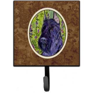 """" Caroline's Treasures SS1018SH4 Scottish Terrier Leash Holder eller Key Hook Small Multicolor """"