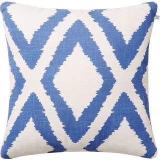 Chhatwal & Jonsson Diamond Cushion 50x50 Cm Pude 50x50 Cm - Pyntepuder & Betræk Bomuld Riviera Blue - OIC250153-23