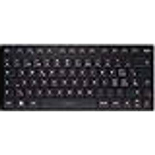 Cherry KW 9200 MINI - Tastatur - Schweizisk - Sort