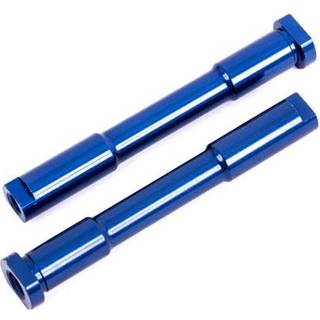 Traxxas - TRX9525 - Bellcrank posts, steering (aluminum, blue-anodized)