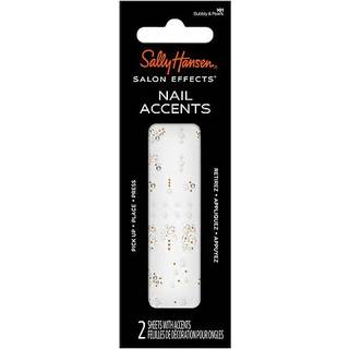 Sally Hansen Salon Effects Negle Accents Bobly & Pearls Nail Art Decals Let at bruge ingen forpligtelsesbrug på neglelak eller bare negle blandin