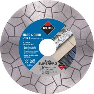 Diamantskæreskive Rubi TGS 125 SUPER PRO; 125 mm