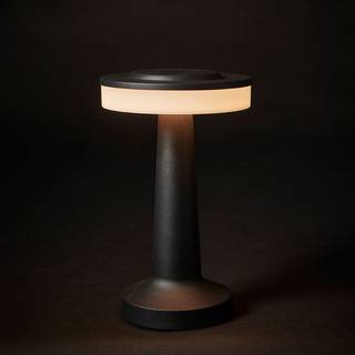 DACORE Opladelig bordlampe - sort