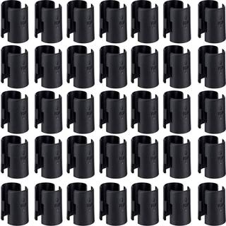 Tr?dhylde klip - 50Pack Wire Shelving Shelf Lock Clips til 1 """" Post Shelvings