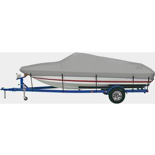 Bådovertræk til styrepult, daycruiser &amp; åben båd NOCK X-Large, grå, passer båd i længde 518 - 579 cm, bredde op til 244 cm