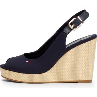 Tommy Hilfiger Blue Cotton Sandal