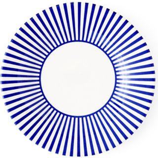 Spode Steccato Sidetallerken 18 Cm Narrow Stripe - Asietter Earthenware Blå - ITSN05086