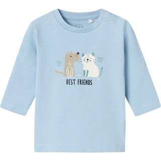 NAME IT Langærmet Bluse Vacion Chambray Blue