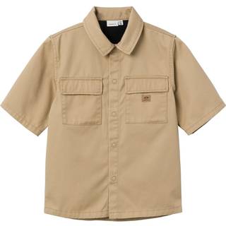 NAME IT Oversize Twill Skjorte Hugo Starfish
