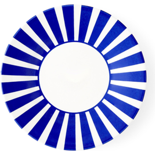 Spode Steccato Sidetallerken 18 Cm Bold Stripe - Asietter Earthenware Blå - ITSB05086