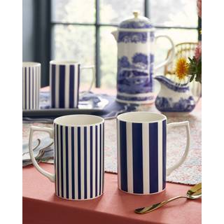 Spode Steccato krus 35 cl Fed stribe