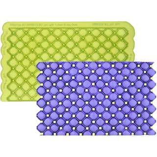 Tufted Swiss Dot "Quilted", Silikone Form - Marvelous Molds