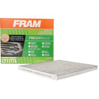 Fram Fresh Breeze Cabin Luftfilter Udskiftning til bilpassagerrum m/ arm og hammerbagepulver Nem installation CF11776 til udvalgte infiniti- og N