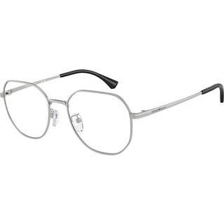 Emporio Armani EA1154D Asian Fit 3045 52 Briller Mænd Silver - Matte Silver - 52mm