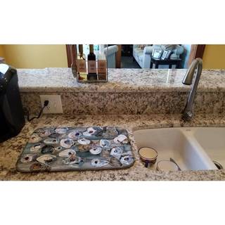 """" Caroline's Treasures Bunch Osters Dish Drying Mat 14 X 21 Multicolor """"