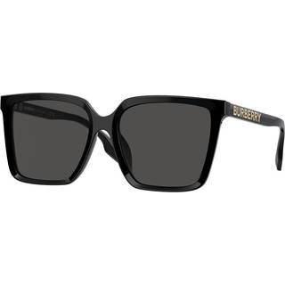 Burberry BE4411D Asian Fit 300187 57 Solbriller Kvinder Black - Black - 57mm