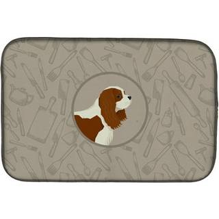 """" Caroline's Treasures CK2176DDM Cavalier Spaniel i køkkenvasketørringsmaterne 14x21 multicolor """"