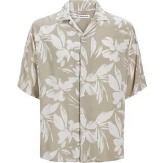 Jack & Jones Jeff AOP Resort Shirt SS Crockery