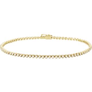 Georg Jensen Signature Diamonds tennisarmbånd tyndt, 18 kt guld