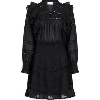 Harmoni S Voile Kjole, Black, 40