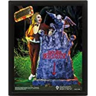 Pan Vision Beetlejuice 3D-plakat (kirkegård)