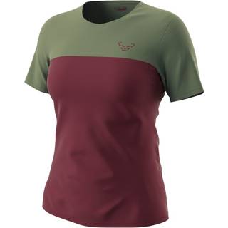 Dynafit Women's Traverse S-Tech S/S Tee Funktionsshirt Damer størrelse M/L farve rød
