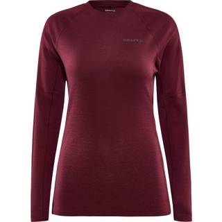 ADV Wool Merino RN LS W - Red