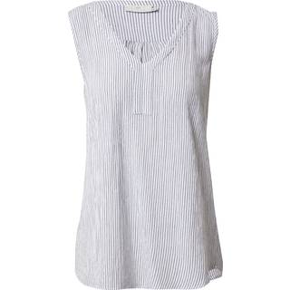 Kaffe Amber Striped Top Toppe & T-Shirts 10501279 Chalk/52737 (36)