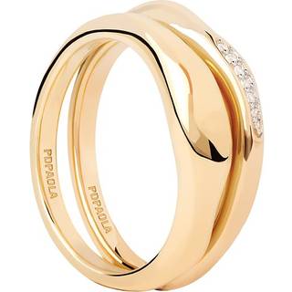 PDPAOLA Onda Øreringe 18 kt. Forgyldt Sølv AN01-C21-54 - Dame - 925 Sterling Silver
