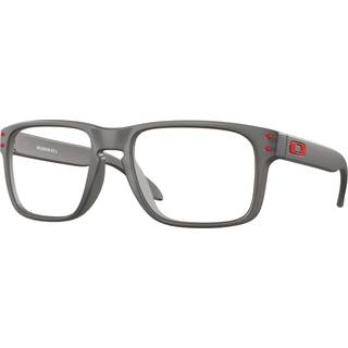 Oakley OX8100F HOLBROOK RX Asian Fit 810002 58 Briller Mænd Grå - Satin Smoke Grey - 58mm