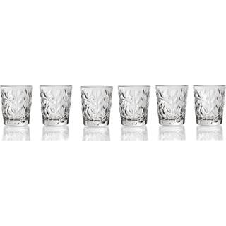 Lorenzo import 238140 RCR Laurus Crystal Shot Glasses