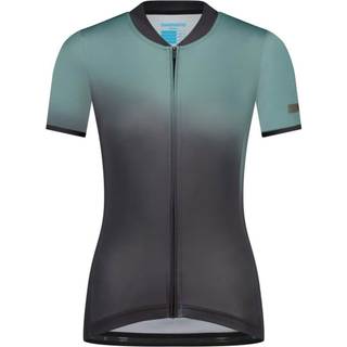 Shimano Women's Evolve Avventura Short Sleeves Jersey Cykeljersey Damer størrelse XL farve grå