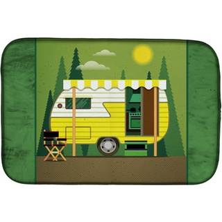 """" Caroline's Treasures Greatest Adventure Retro Dish Drying Mat 14 """" """" X 21 """" """" Multicolor """"