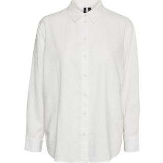 VERO MODA dame skjorte VMLINN - Snow white - M
