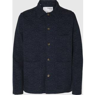 SLH-JASON OVERSHIRT LS JACQUARD