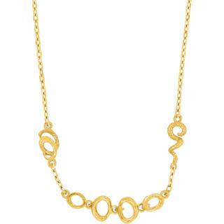 Nordahl Jewellery Gem52 halskæde i forgyldt
