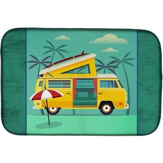"""" Caroline's Treasures Greatest Adventure Camper Van Dish Drying Mat 14 """" """" X 21 """" """" """"