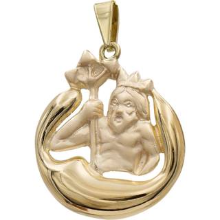 trendor 41000-2 Wassermann Sternzeichen Anhänger Gold 333 (8 Karat) Ø 21 mm