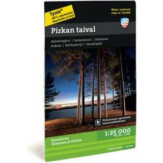 Calazo förlag Seitseminen Helvetinjärvi Pirkan taival 1:25.000 NoColour, OneSize