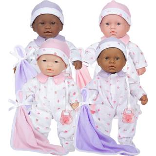JC Toys 11 """" Masser at elske babyer - Sæt på 4